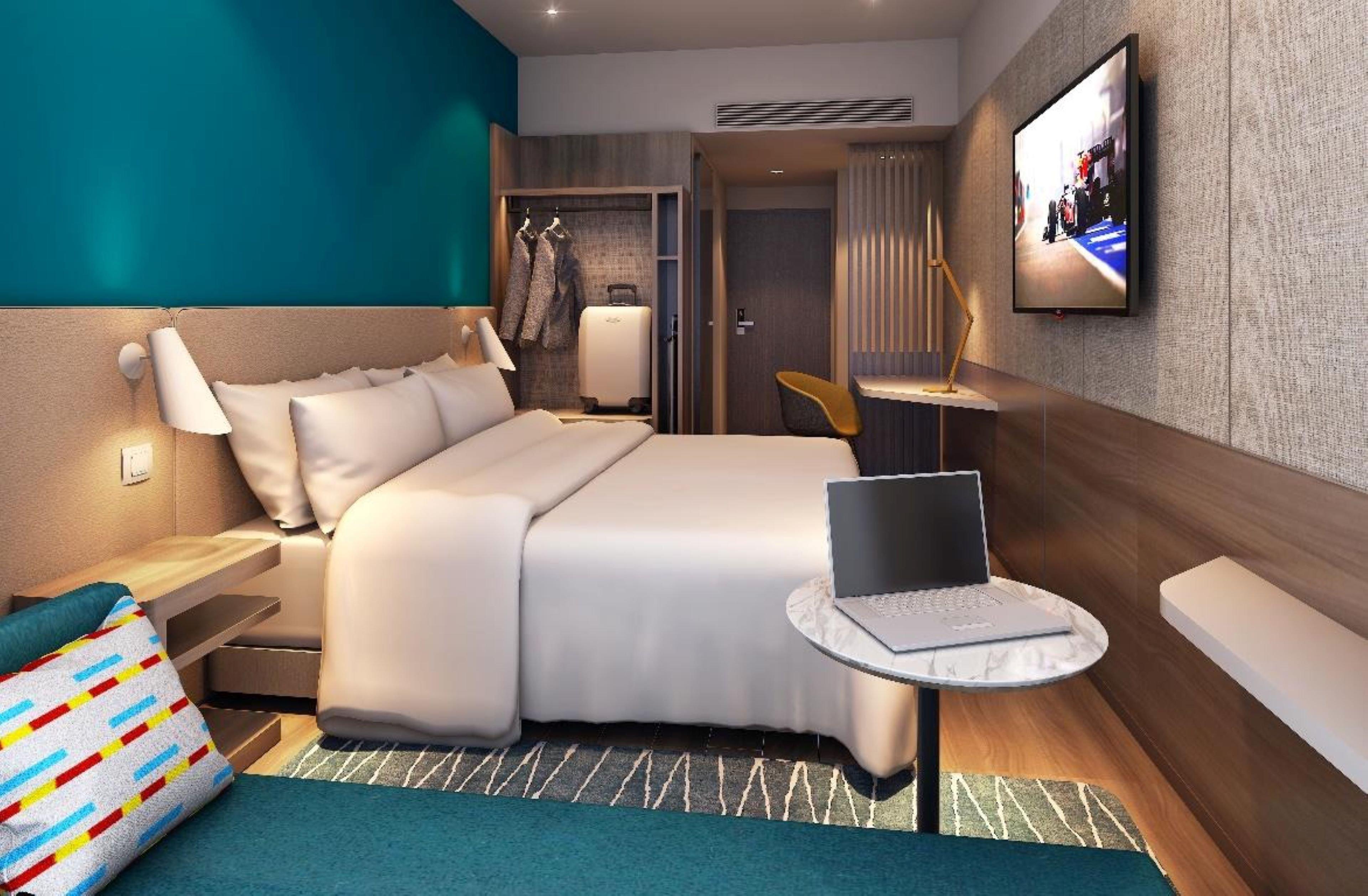 Holiday Inn Express Shanghai Baoyang By Ihg Exterior foto